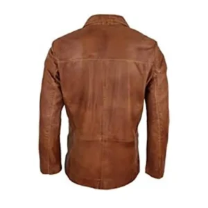 Men’s Brown Vintage Leather Jacket