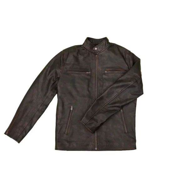 Mens-Black-Motorcycle-Vintage-Cafe-Racer-Leather-Jacket-4