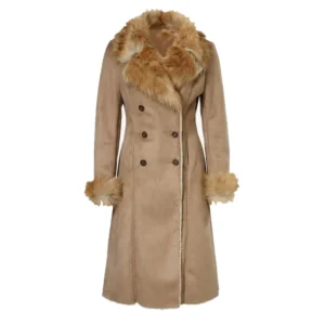 Women’s Shearling Winter Leather Coat